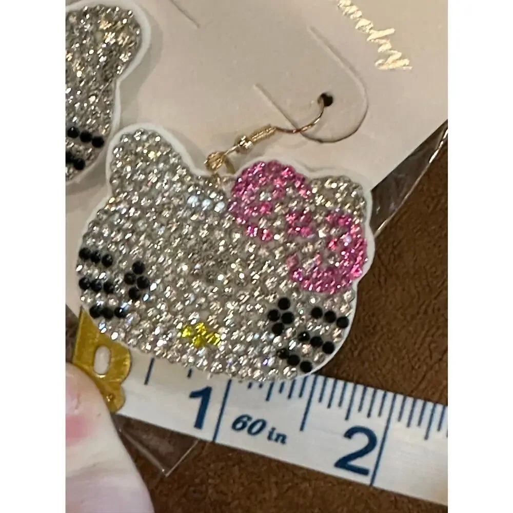 Hello Kitty BLING earrings